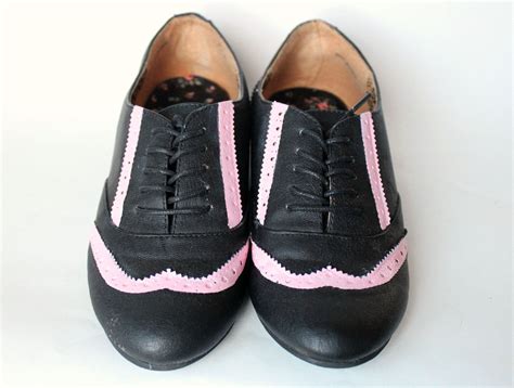 diy vintage saddle shoes